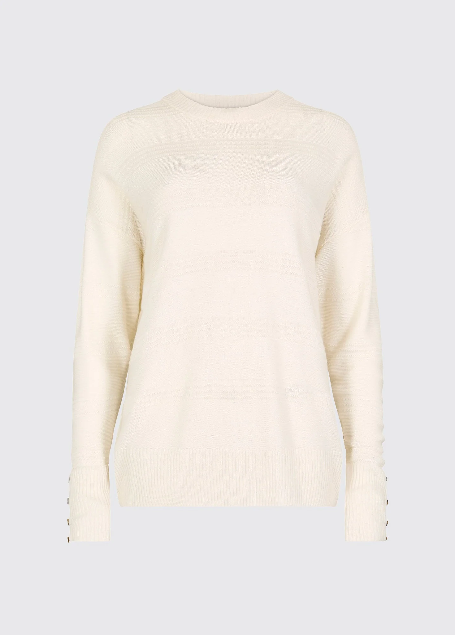 Ashfield Women’s bamboo blend sweater - Oyster