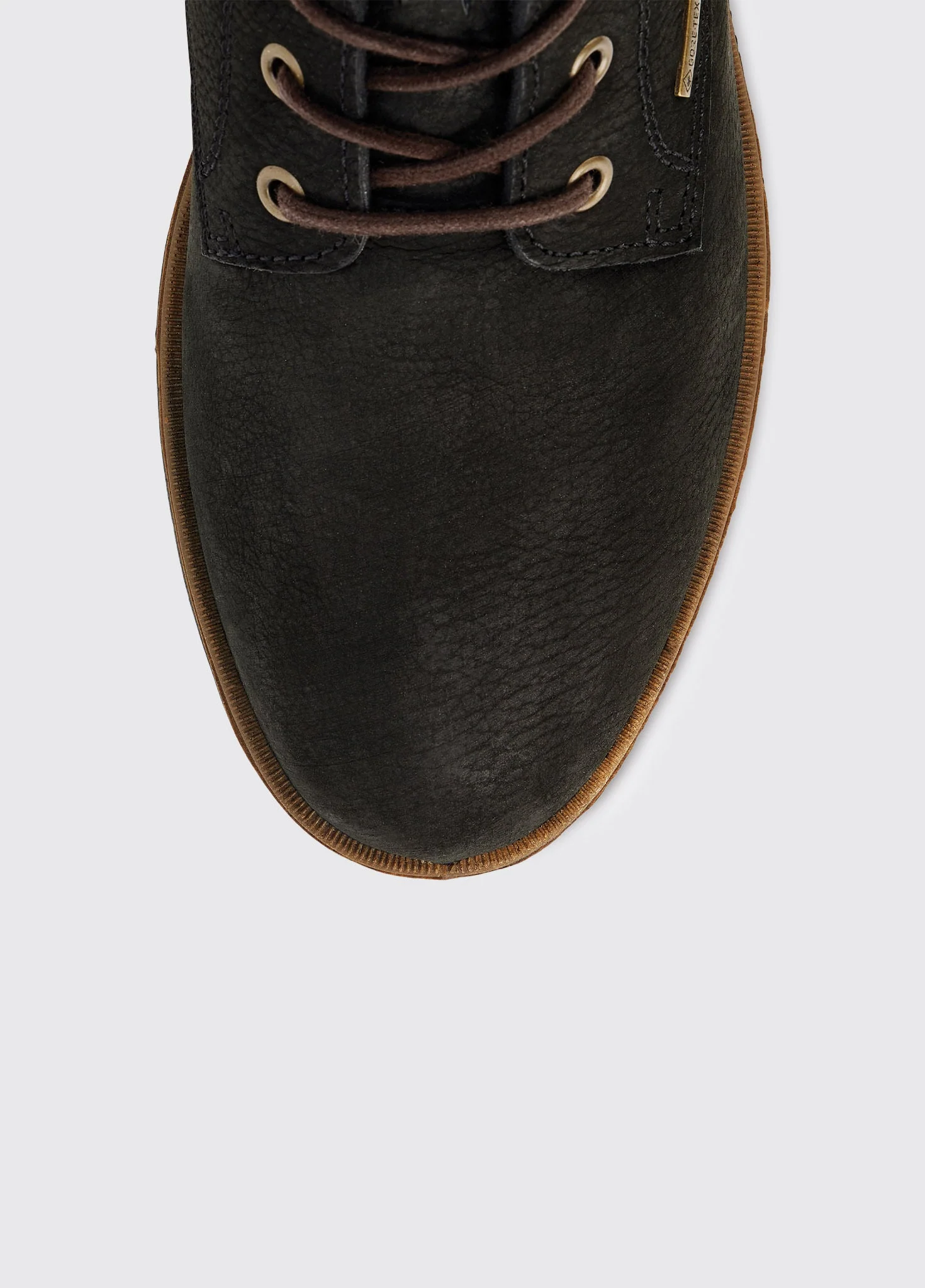 Glengarriff Ladies Fur Lined Laced Ankle Boot  - Black - Image 7