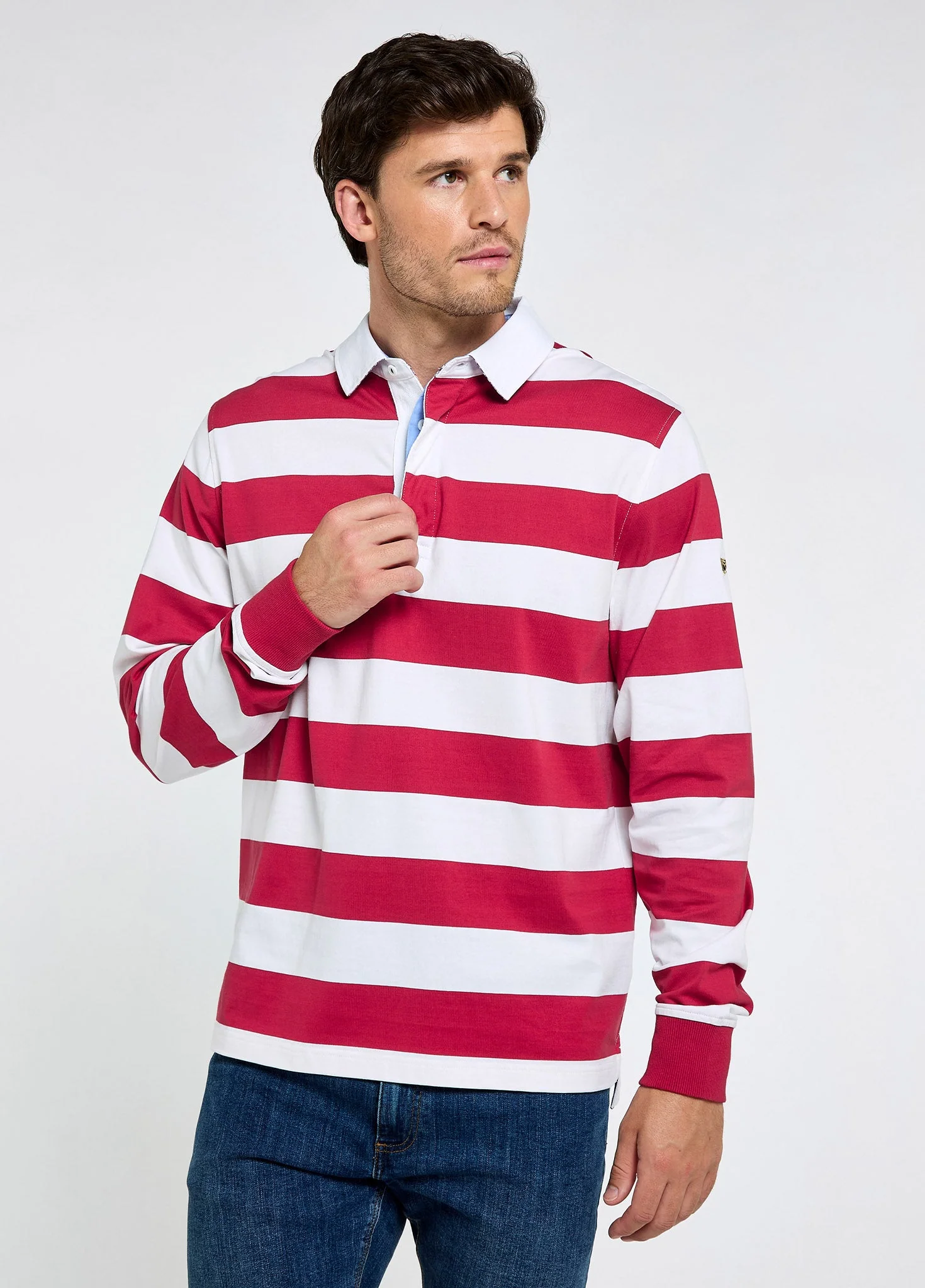 Goresbridge Rugby Top - Red Multi - Image 4